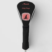 忍者カッコいい戦士 ゴルフヘッドカバー (正面)