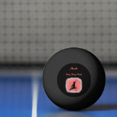 忍者カッコいい戦士 卓球ボール (ネット)