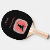 忍者カッコいい戦士 卓球ラケット (横)