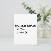 忍者キャリアゴール – ライター ポストカード (スタンド正面)