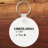 忍者キャリアゴール- Chef キーホルダー (正面)