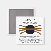 忍者クモ！ マグネット (正面/裏面)