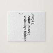 忍者コード、スクリプト ジグソーパズル (横)