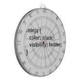 忍者コード、スクリプト ダーツボード (正面左)