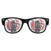 忍者サムライウォリアー誕生日ボーイズパーティーの好意 キッズサングラス (正面)