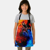 忍者シルエット エプロン (インサイチュ)