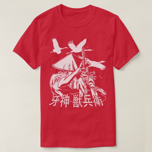 忍者スクロールマンガ Tシャツ (デザイン正面)