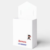 忍者スタイル子供の誕生日 フェイバーボックス (オープン)