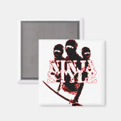 忍者スタイル マグネット (正面/裏面)