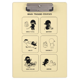 忍者トレーニングコースカスタム、色 クリップボード