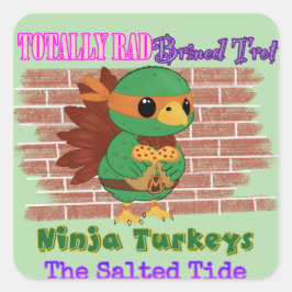 忍者トロッター2024ステッカー スクエアシール