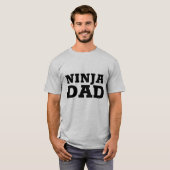 忍者パパTシャツとスウェットシャツ Tシャツ (正面フル)