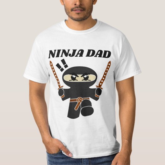 忍者パパTシャツ Tシャツ (正面)