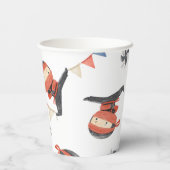 忍者パーティー紙カップ |忍者パーティーカップ 紙コップ (裏面)