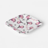 忍者パーティー紙プレート |忍者プレート ペーパープレート (傾斜あり)