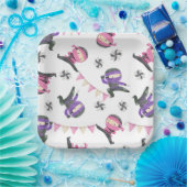 忍者パーティー紙プレート |忍者プレート ペーパープレート (パーティー)