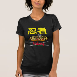 忍者ピザ配送Tシャツ Tシャツ
