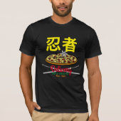 忍者ピザ配送Tシャツ Tシャツ (正面)