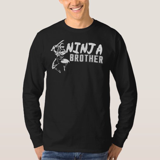 忍者ブラザーマッチングファミリーBday For Brothers B Tシャツ (正面)