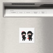 忍者ペア、少年と少女 マグネット (インサイチュ (食洗機))