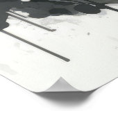 忍者ポートレートウォリア絵画ーの歴史的な冒険 ポスター (角)