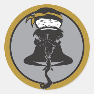 忍者マスターステッカー ラウンドシール