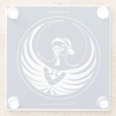 忍者マムガラスコースター ガラスコースター (裏面)