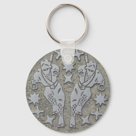 忍者マンホール キーホルダー (正面)