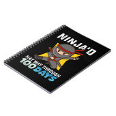 忍者メイ・ウェイ・スルー100日・オブ・スクール ノートブック (左側)