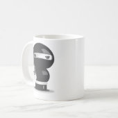 忍者人形 コーヒーマグカップ (正面左)