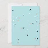 忍者体操ツインバースデーパーティーへの招待 招待状 (裏面)