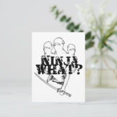 忍者何？ ポストカード (スタンド正面)