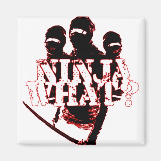 忍者何？ マグネット (正面)