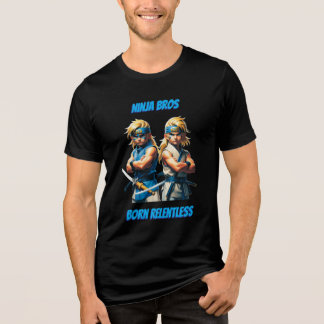 忍者兄弟 ボーン・リレントレス トライブレンドTシャツ