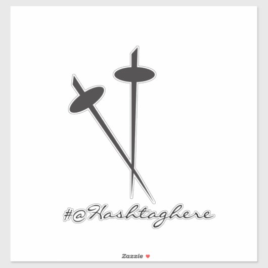 忍者剣ブラックネームスクリプトカーシール シール (シート)