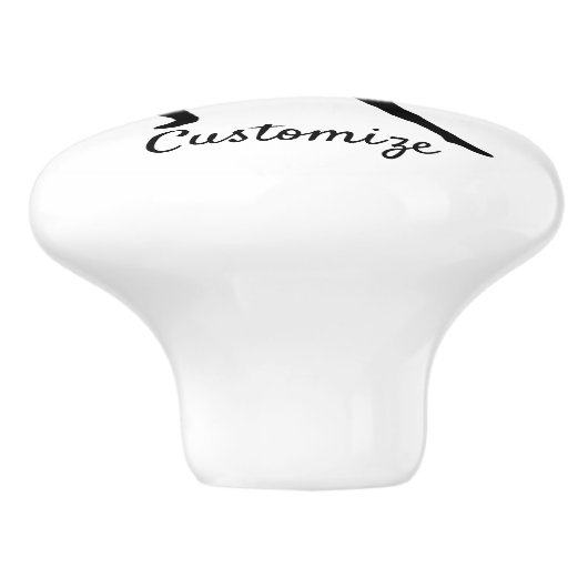 忍者剣客シルエットサンダー_コーブ セラミックノブ (側面)