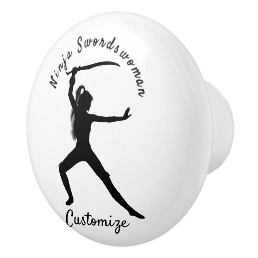 忍者剣客シルエットサンダー_コーブ セラミックノブ (右)