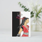 忍者娘 ポストカード (スタンド正面)