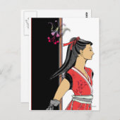 忍者娘 ポストカード (正面/裏面)
