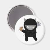 忍者子猫磁石 マグネット (正面/裏面)