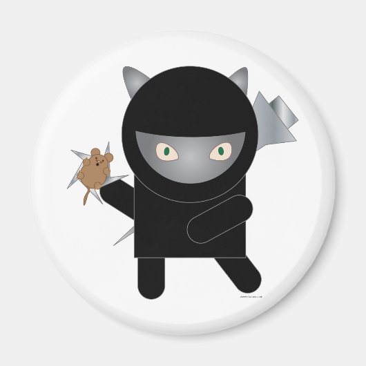 忍者子猫磁石 マグネット (正面)