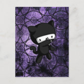 忍者子猫 ポストカード (正面)