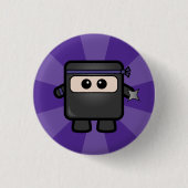 忍者対海賊 缶バッジ (正面)