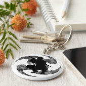 忍者影 キーホルダー (側面)