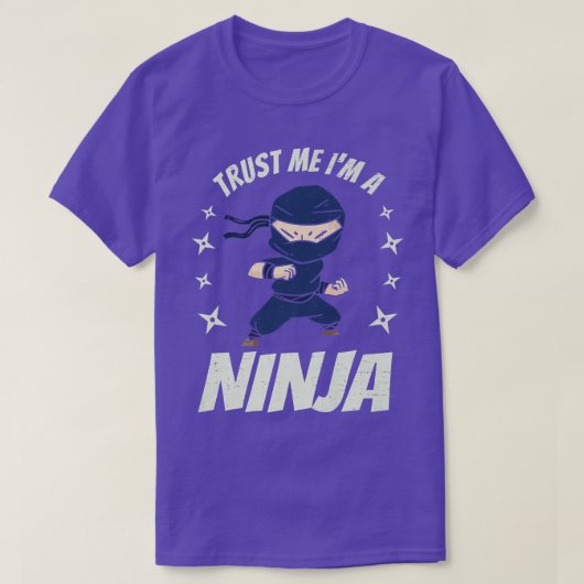 忍者忍日本の侍 Tシャツ (デザイン正面)