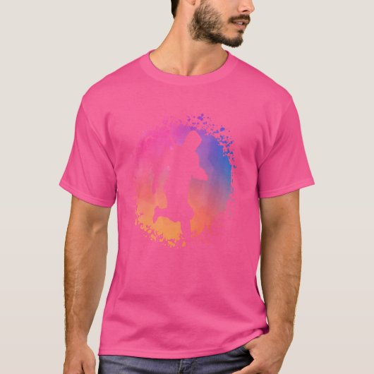 忍者戦士おもしろい Tシャツ (正面)