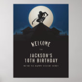 忍者戦士の少年 誕生日パーティーようこそ ポスター (正面)