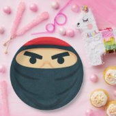 忍者戦士の誕生日パーティー用紙皿 ペーパープレート (パーティー)