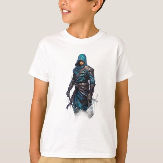 忍者戦士アニメTシャツ Tシャツ (正面)