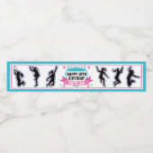 忍者戦士ガールズバースデーパーティードリンク ペットボトルラベル (シングルラベル)